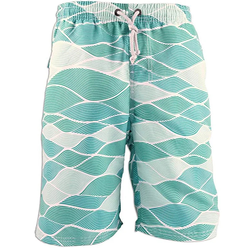 Men Board Shorts Summer Quick Dry Beach Shorts Swimsuit Woman homme Fashion Swim Trunks 3D Printed Bermuda Surf Ice Shorts