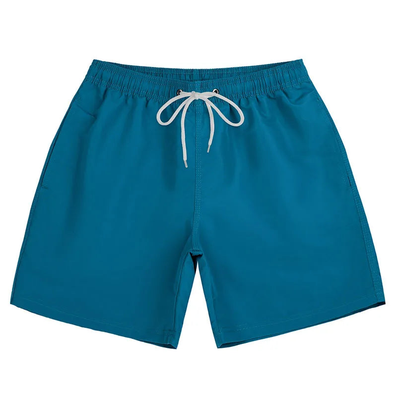 Men's Summer Low Waist Swim Trunks Quick Dry Breathable Beach Vacation Surfing Swimwear