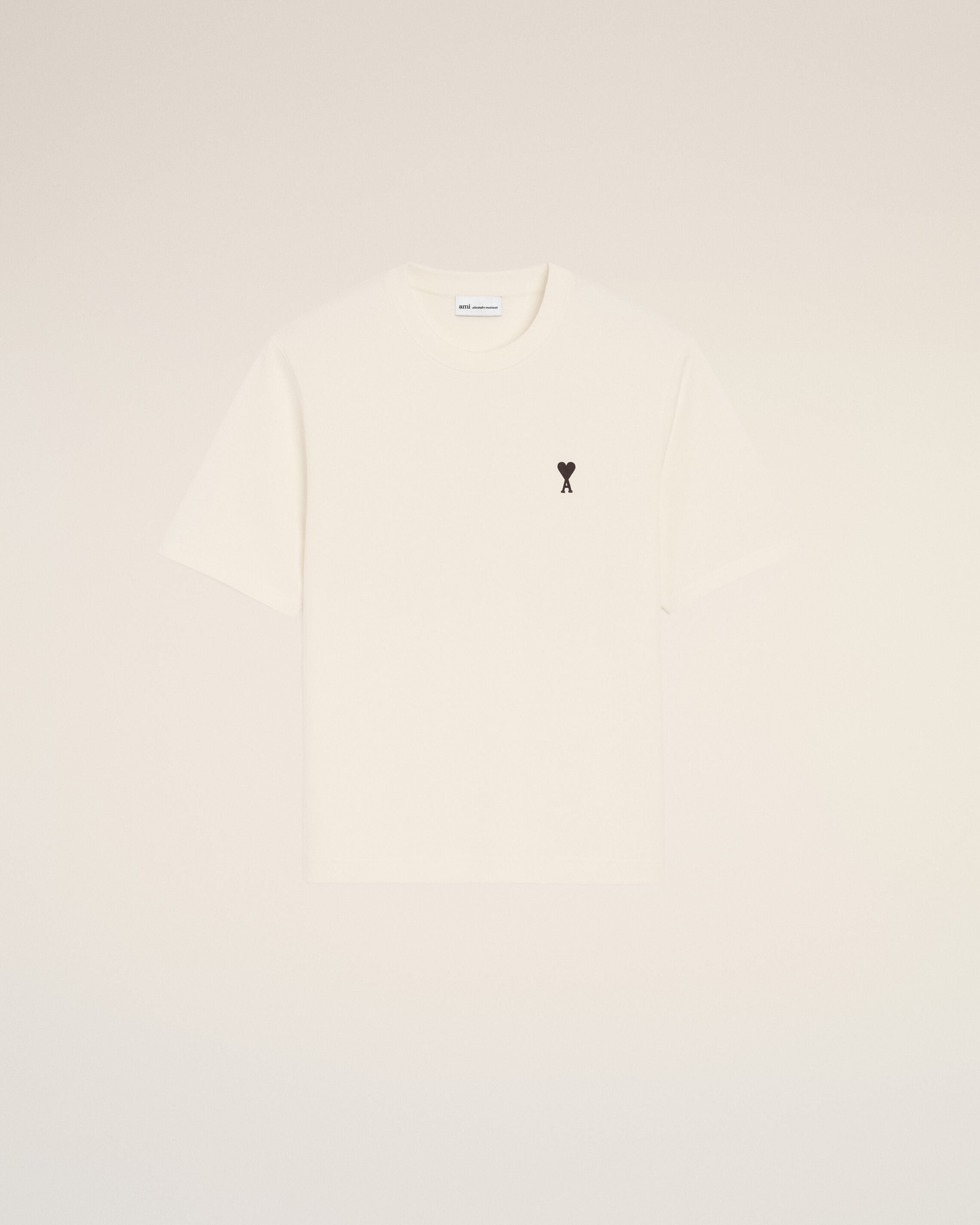 White Cotton Place Des Victoires Print T-shirt
