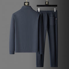 Men's Sportswear Suit Jacket and Trousers Set
