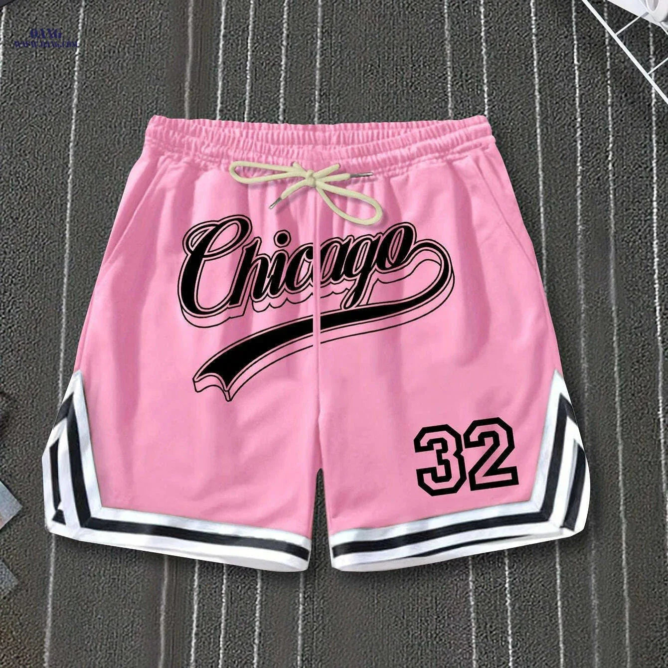 Casual Men's Polyester Chicago Shorts - Solid Color, Regular Fit