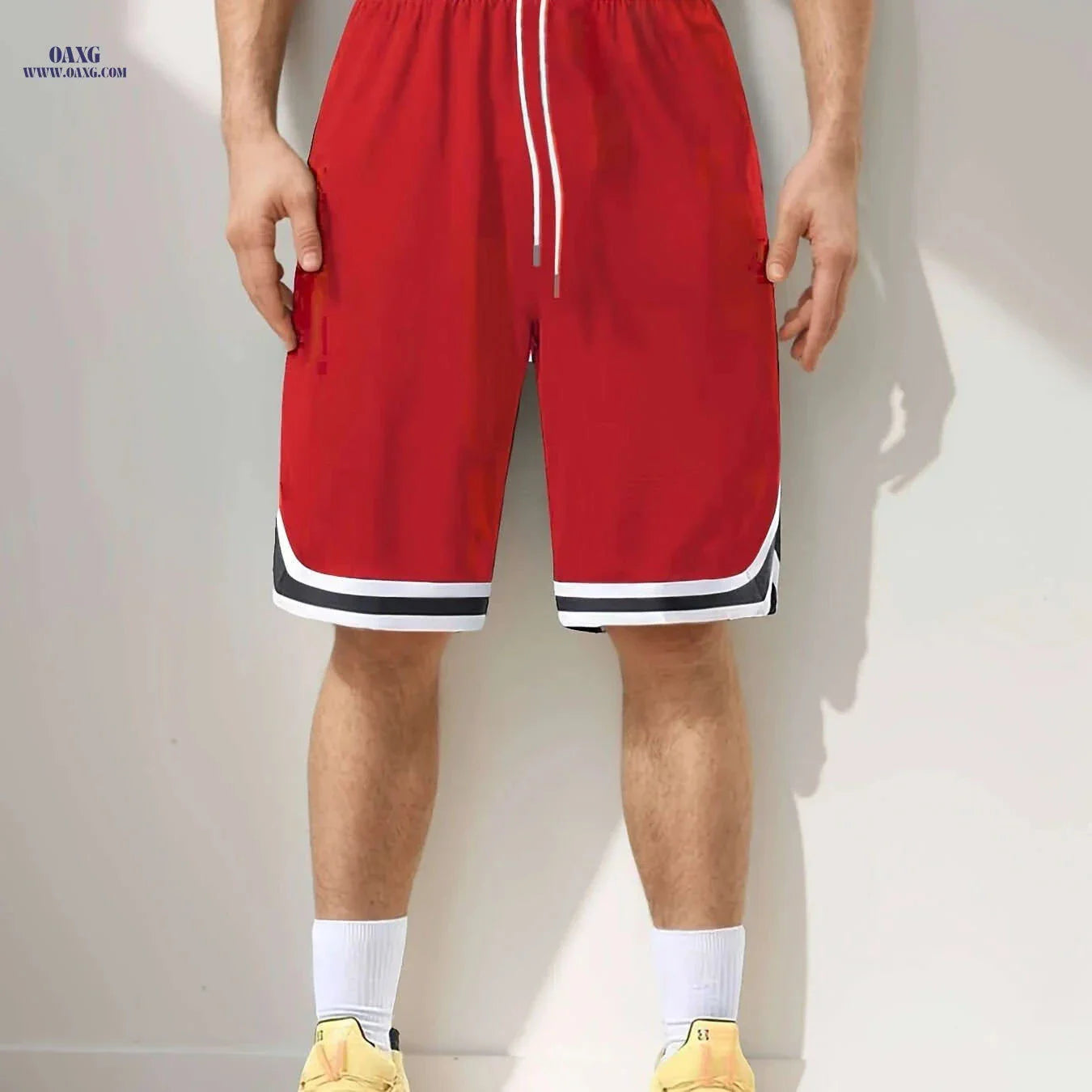 Claude’s Oversized Solid Color Shorts - High Waist, Casual Comfort