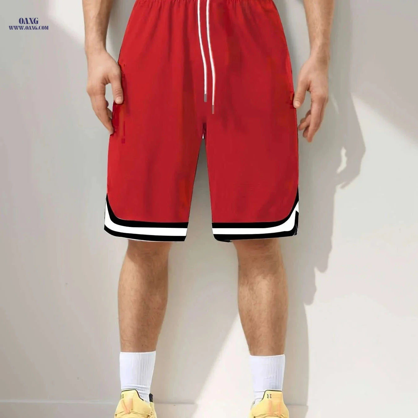 Claude’s Oversized Solid Color Shorts - High Waist, Casual Comfort
