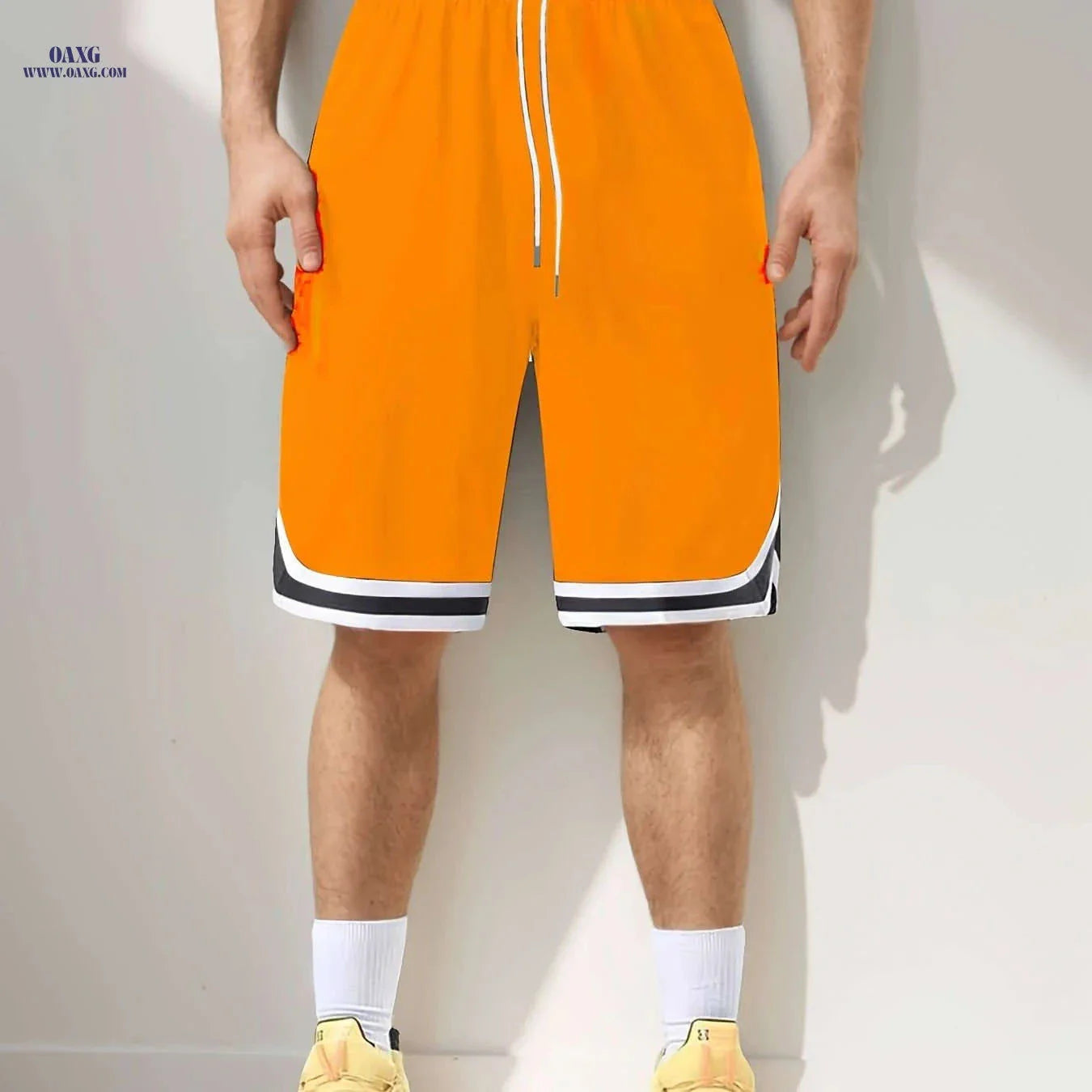 Claude’s Oversized Solid Color Shorts - High Waist, Casual Comfort