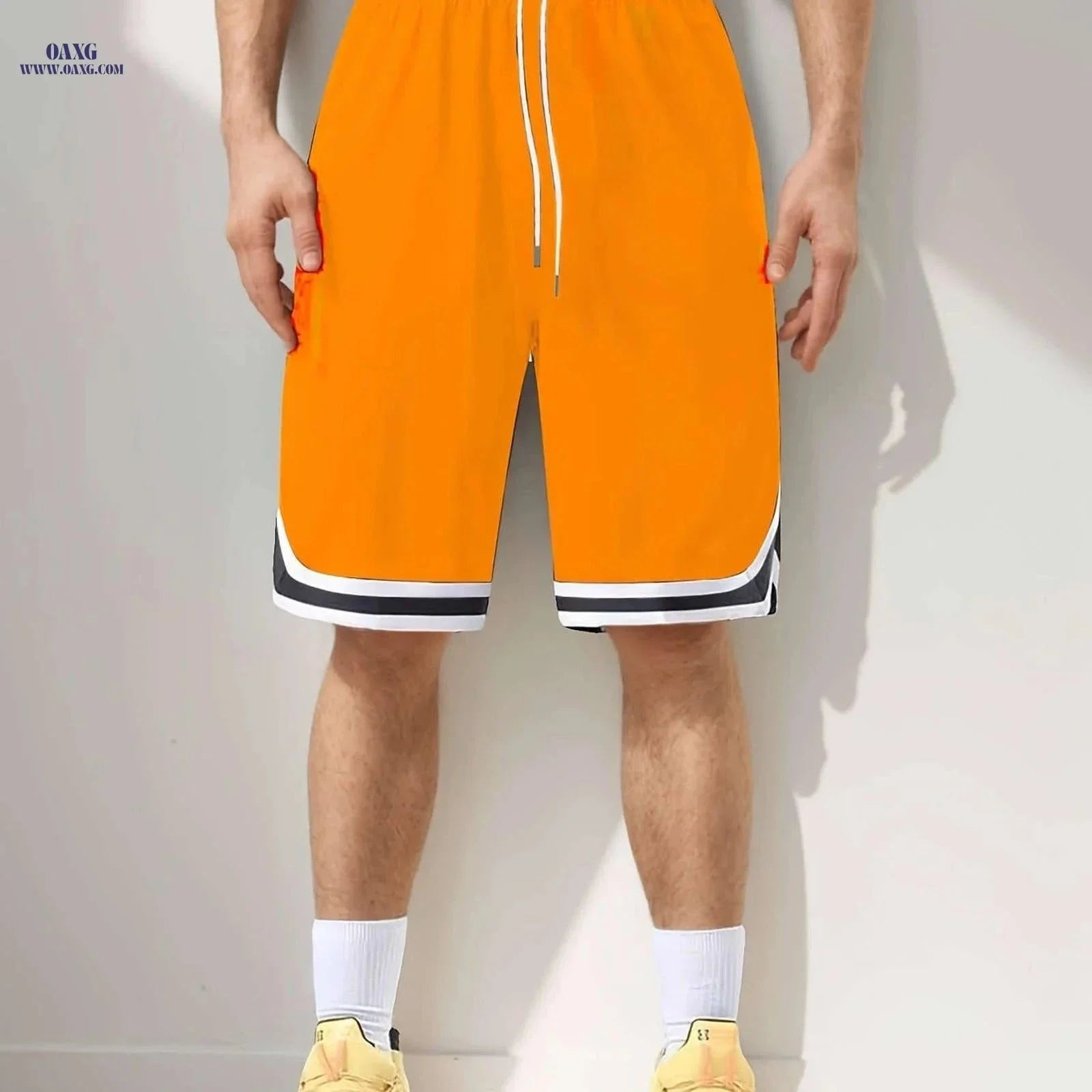 Claude’s Oversized Solid Color Shorts - High Waist, Casual Comfort
