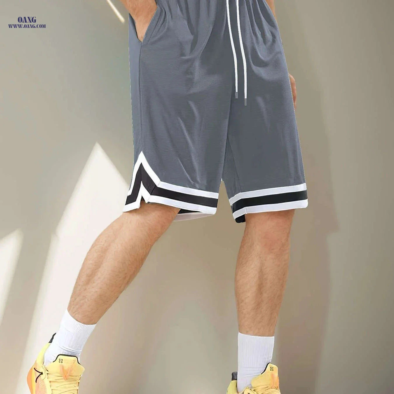 Claude’s Oversized Solid Color Shorts - High Waist, Casual Comfort