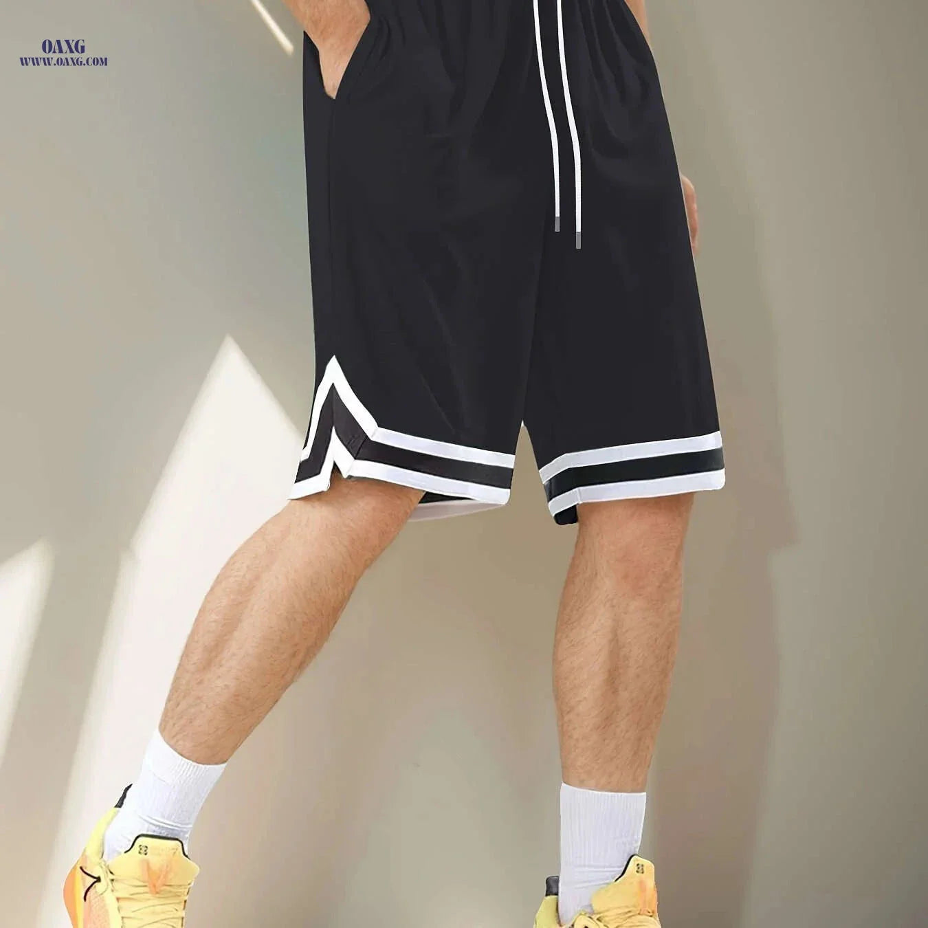 Claude’s Oversized Solid Color Shorts - High Waist, Casual Comfort