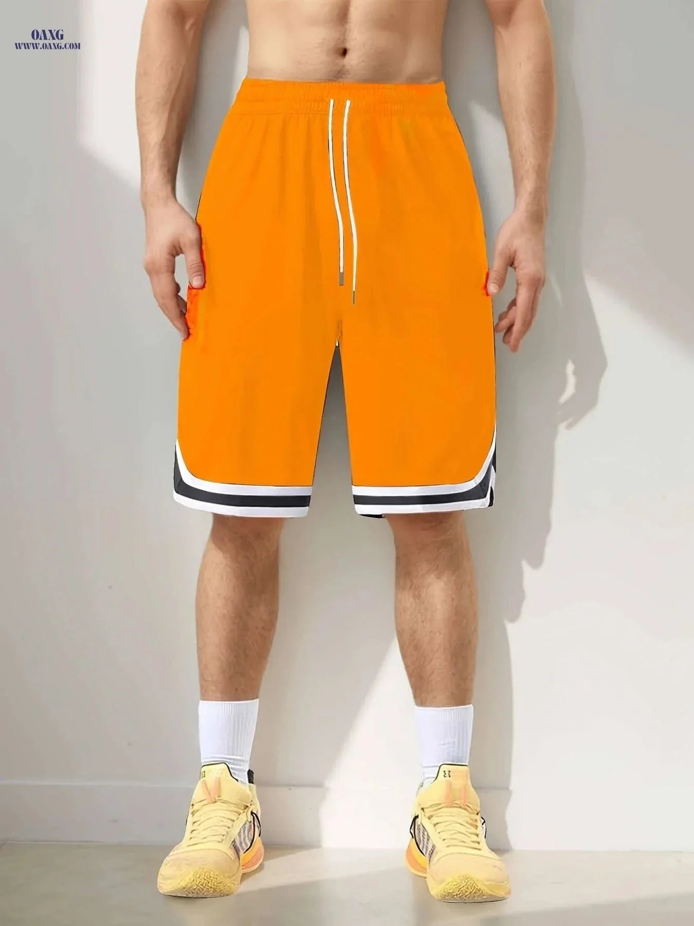 Claude’s Oversized Solid Color Shorts - High Waist, Casual Comfort