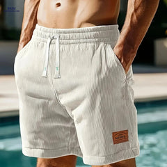 Gengyuan Men's Corduroy Shorts - Stylish, Comfortable & Versatile