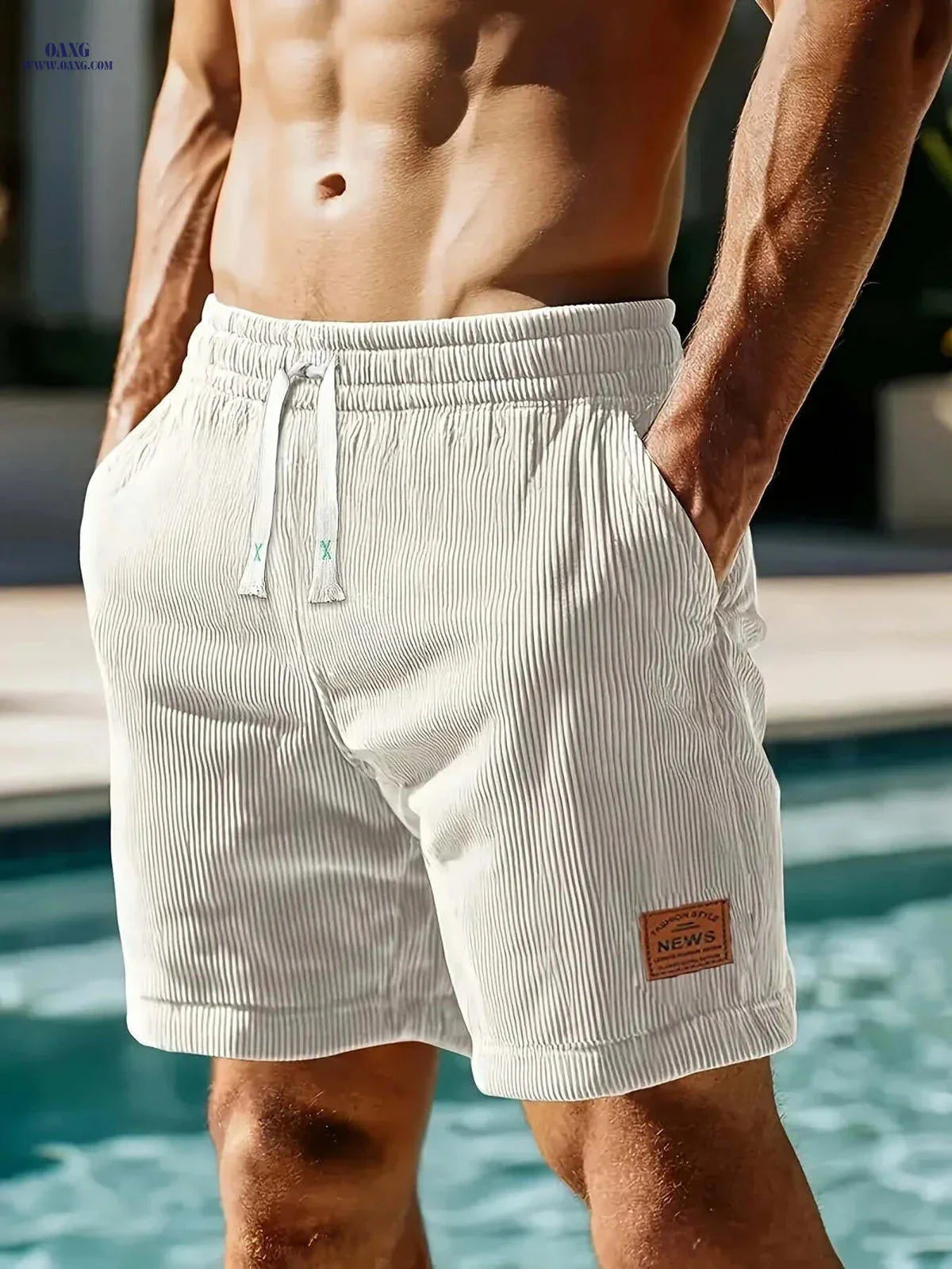 Gengyuan Men's Corduroy Shorts - Stylish, Comfortable & Versatile