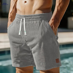 Gengyuan Men's Corduroy Shorts - Stylish, Comfortable & Versatile