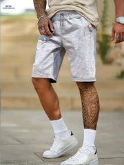 Men's Breathable Sports Shorts - Lightweight, Adjustable Drawstring & Pockets