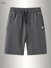 Men's Breathable Sports Shorts - Lightweight, Adjustable Drawstring & Pockets