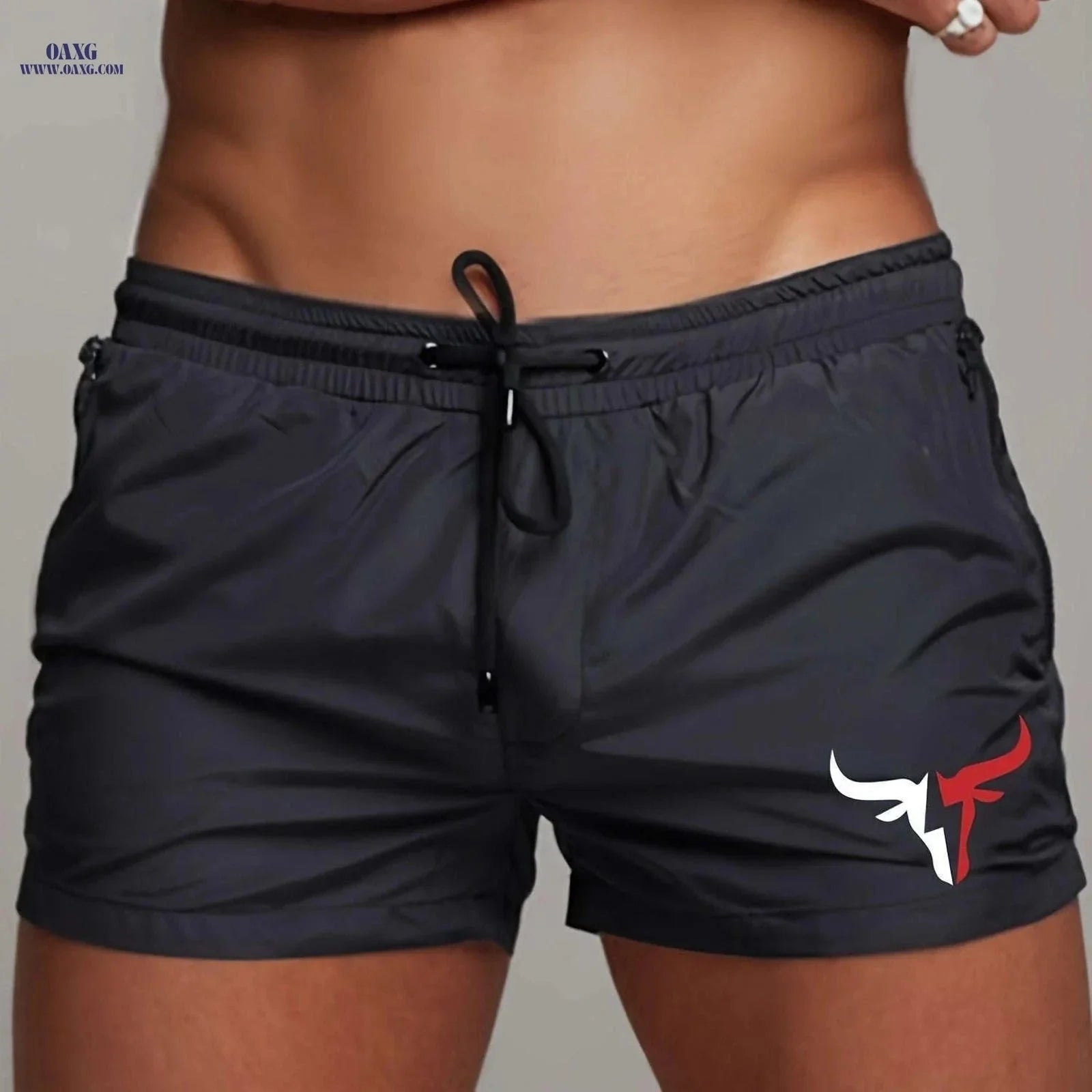 Men's Breathable Sports Shorts - Lightweight Cooling for Beach Fun