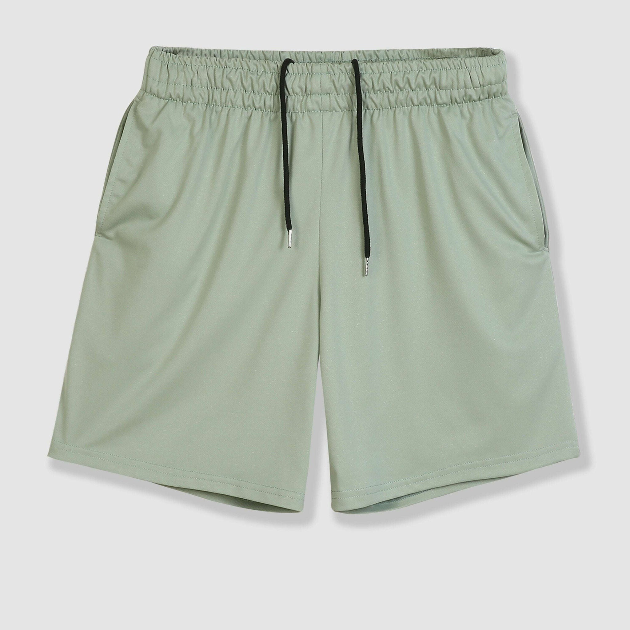 Men's Casual Drawstring Shorts - Moisture-Wicking, Side Pockets