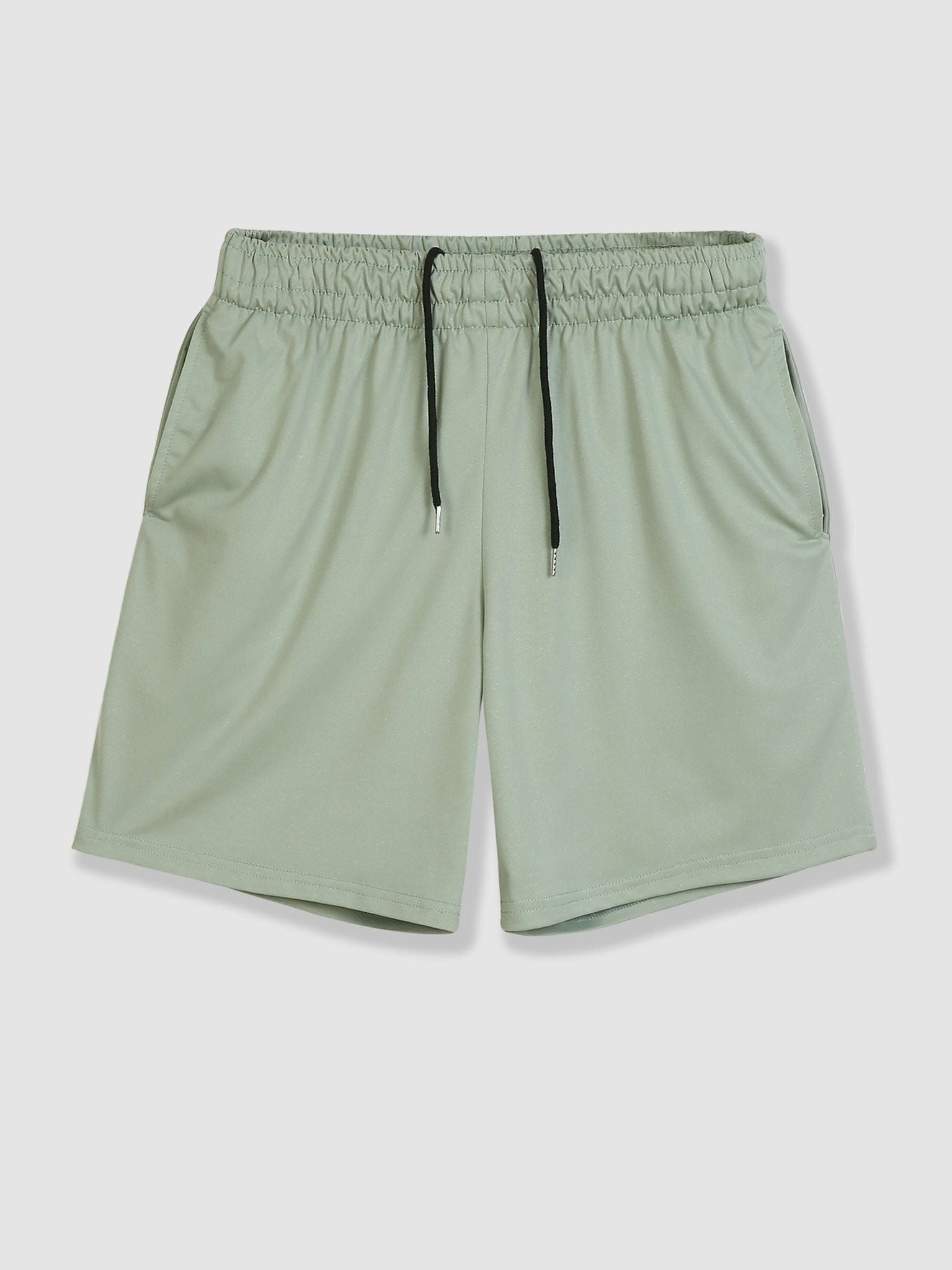 Men's Casual Drawstring Shorts - Moisture-Wicking, Side Pockets