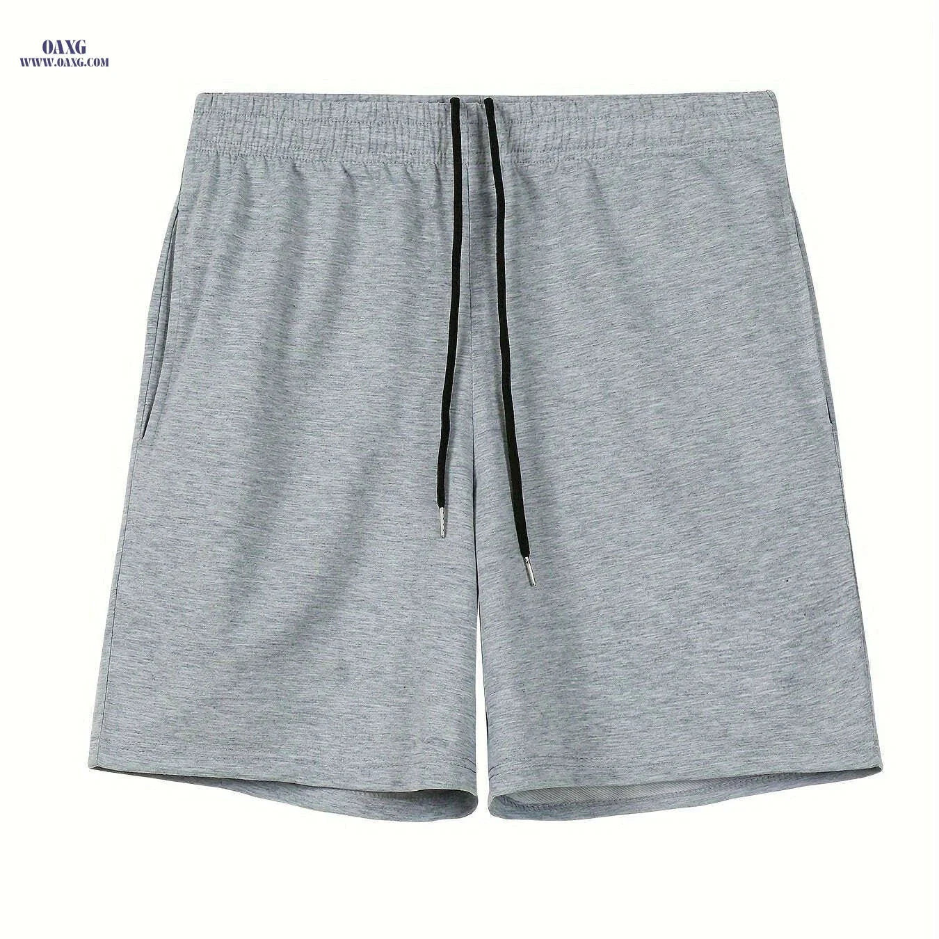 Men's Casual Drawstring Shorts - Moisture-Wicking, Side Pockets