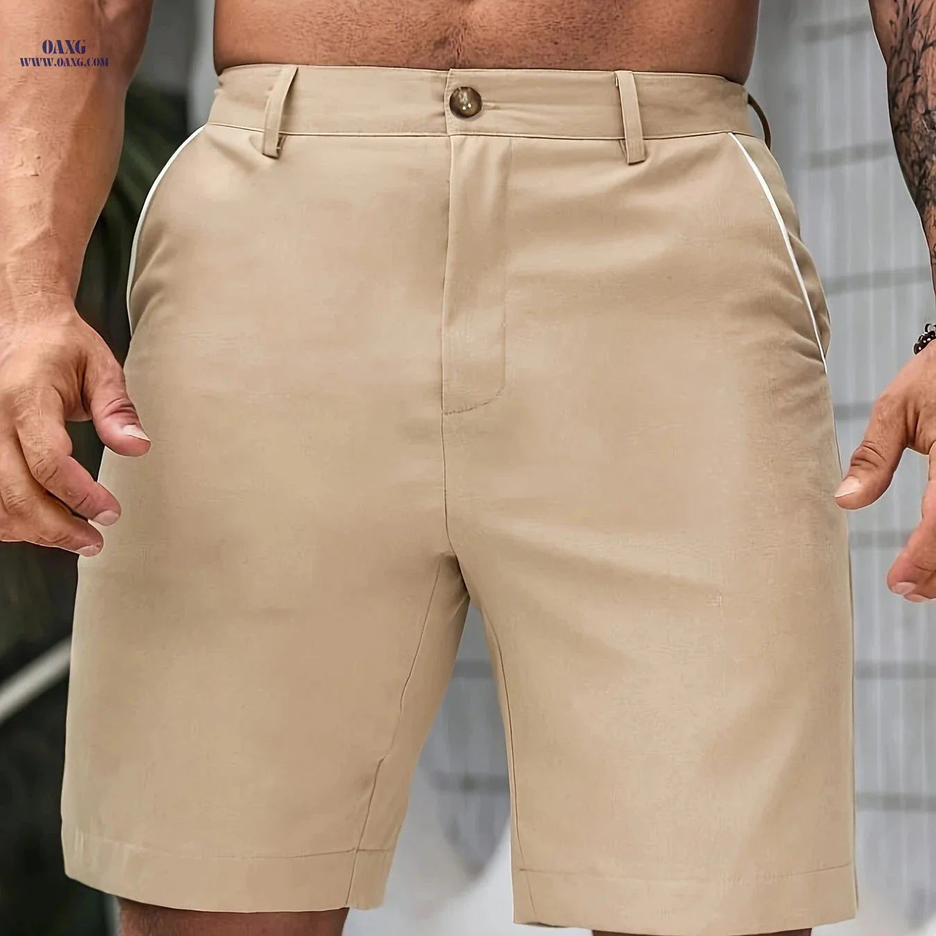Men's Casual Stretch Shorts - Chic Sports Design for Summer Fun