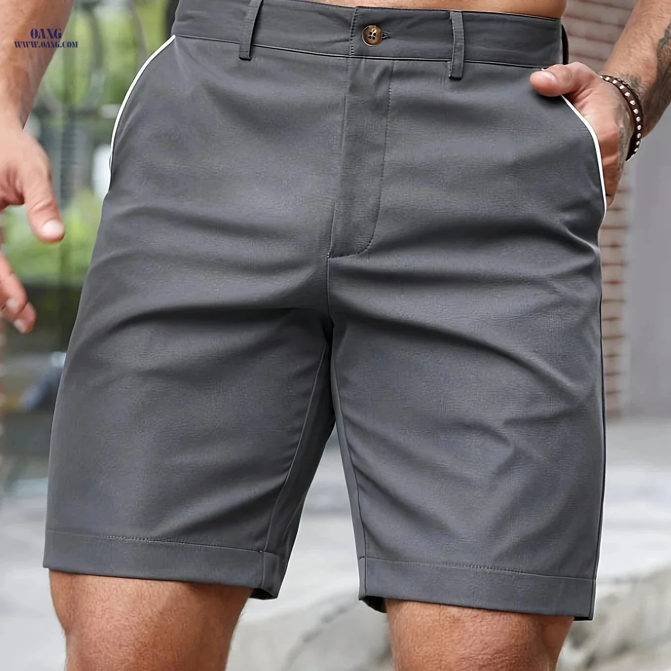 Men's Casual Stretch Shorts - Chic Sports Design for Summer Fun
