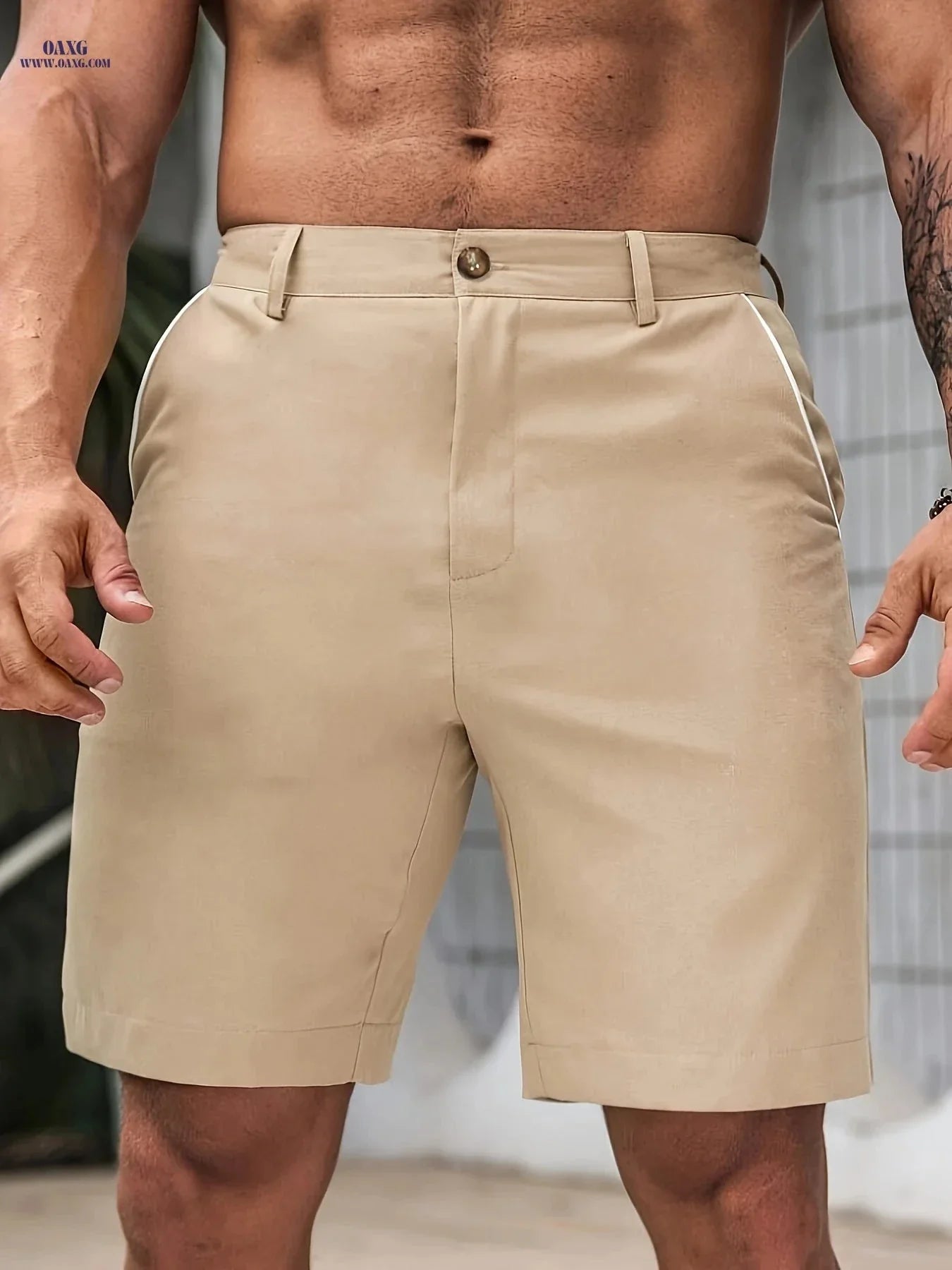 Men's Casual Stretch Shorts - Chic Sports Design for Summer Fun