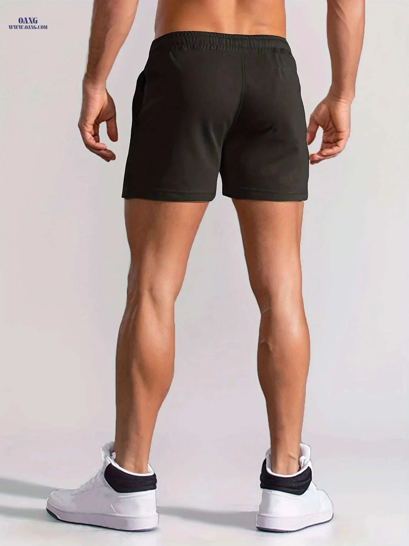 Men's Comfy Smiling Face Pattern Shorts - Drawstring, Slight Stretch