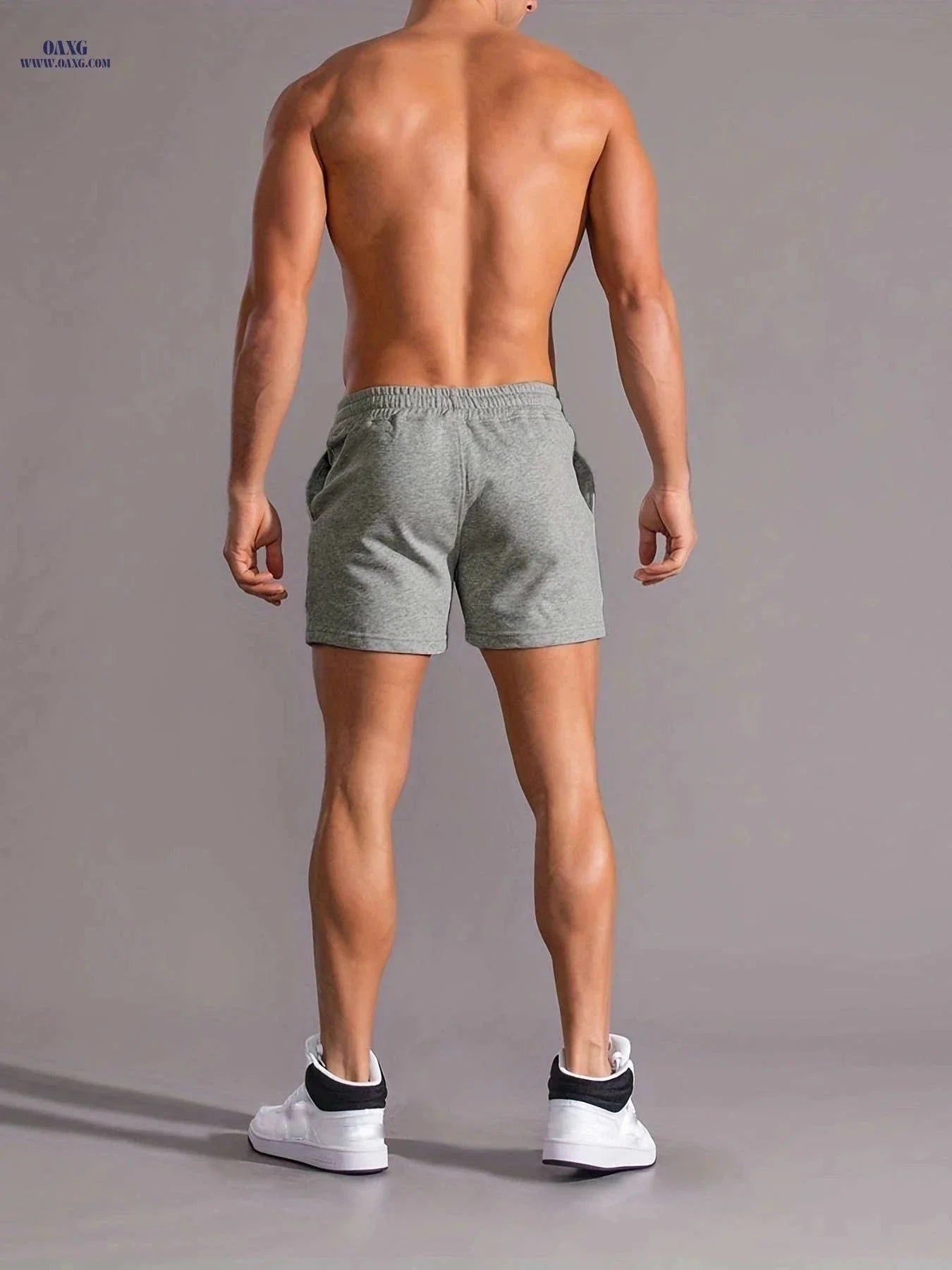 Men's Comfy Smiling Face Pattern Shorts - Drawstring, Slight Stretch