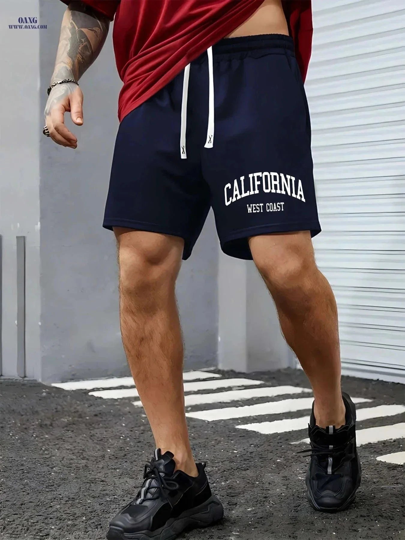 Men's Fashion Casual Printed Shorts - Drawstring Summer Style