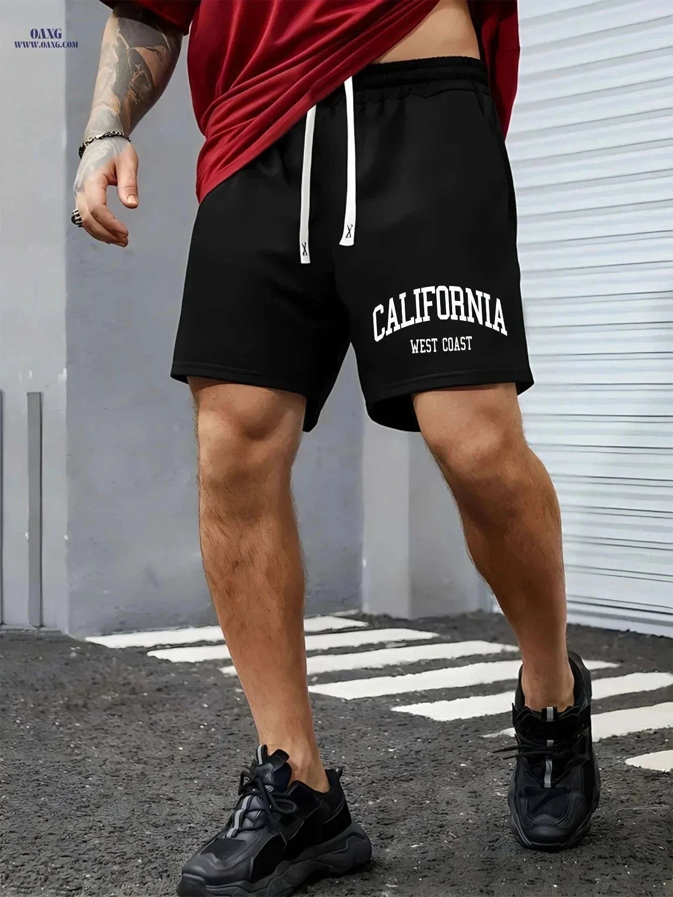 Men's Fashion Casual Printed Shorts - Drawstring Summer Style