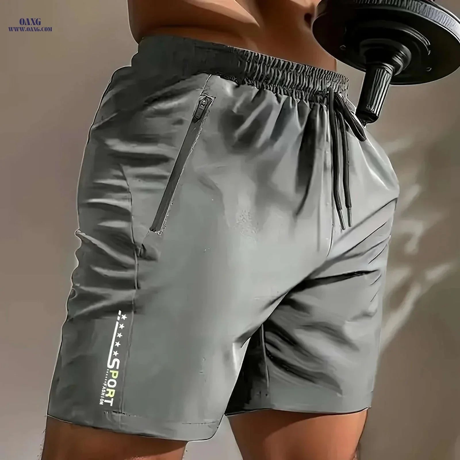 Men's Loose-Fit Knee-Length Athletic Pants - Quick-Drying & Breathable