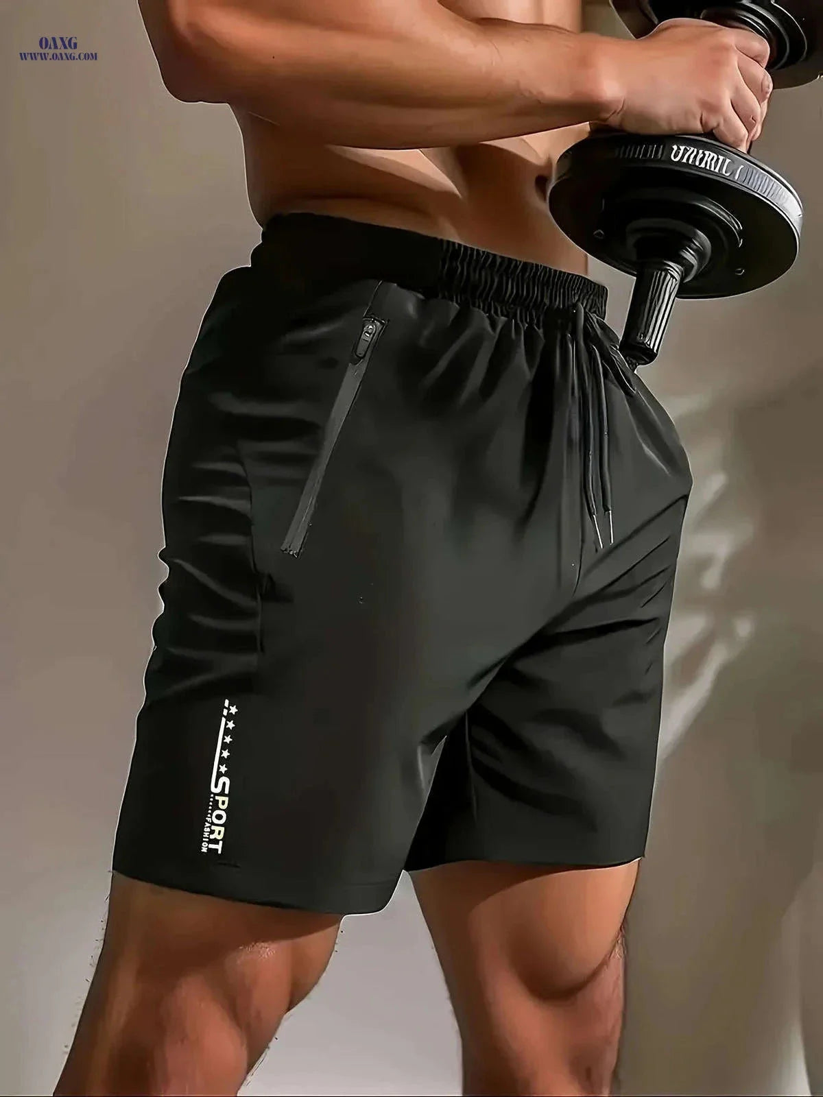 Men's Loose-Fit Knee-Length Athletic Pants - Quick-Drying & Breathable