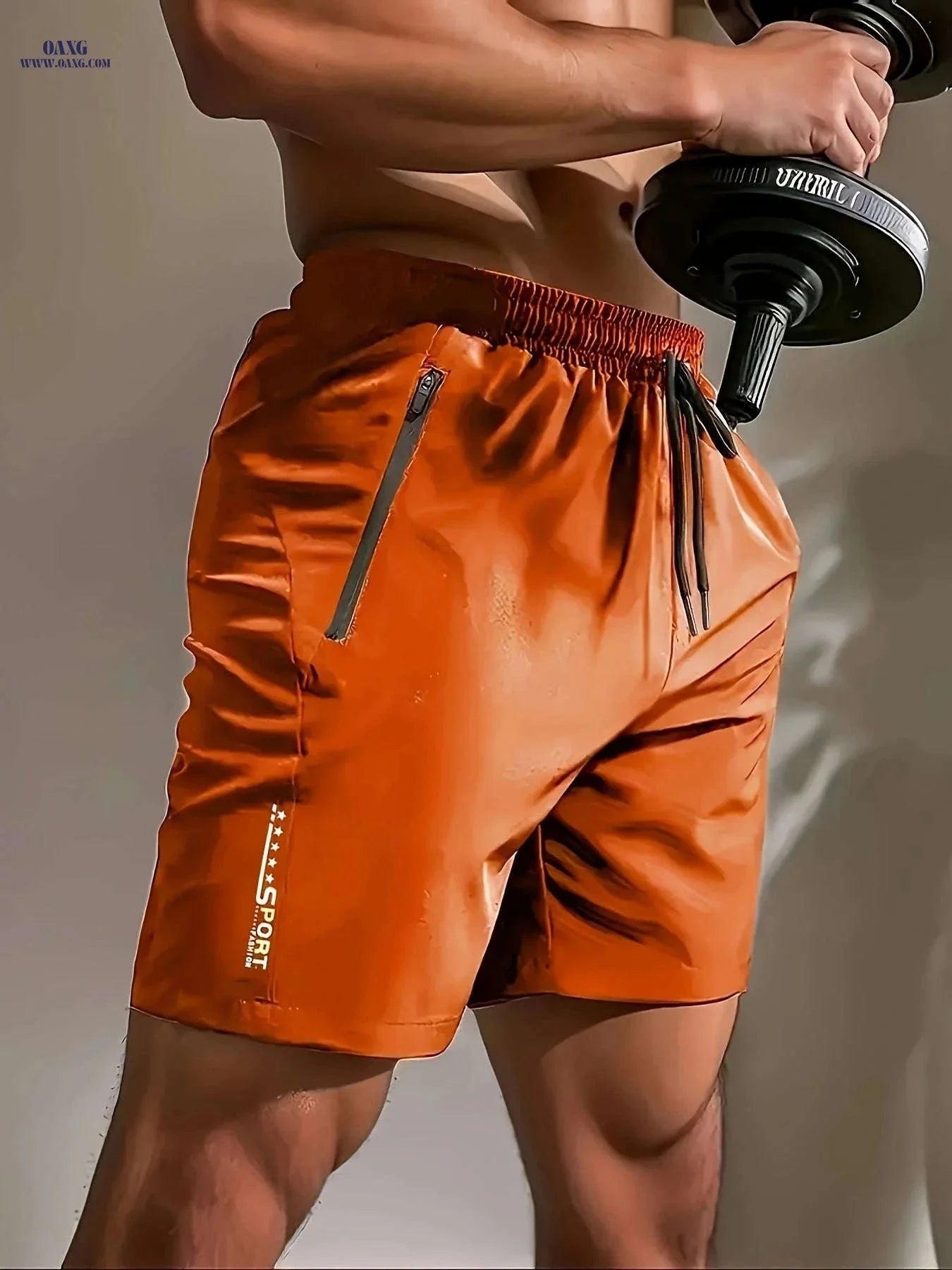 Men's Loose-Fit Knee-Length Athletic Pants - Quick-Drying & Breathable