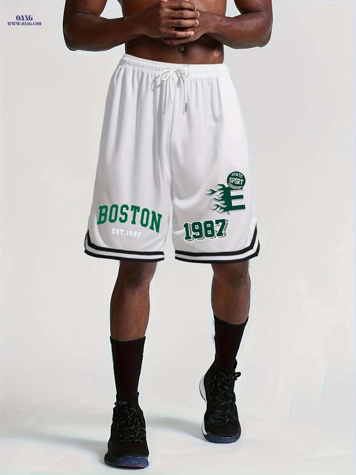 Men's Loose Fit Summer Sports Shorts - Breathable Running & Basketball