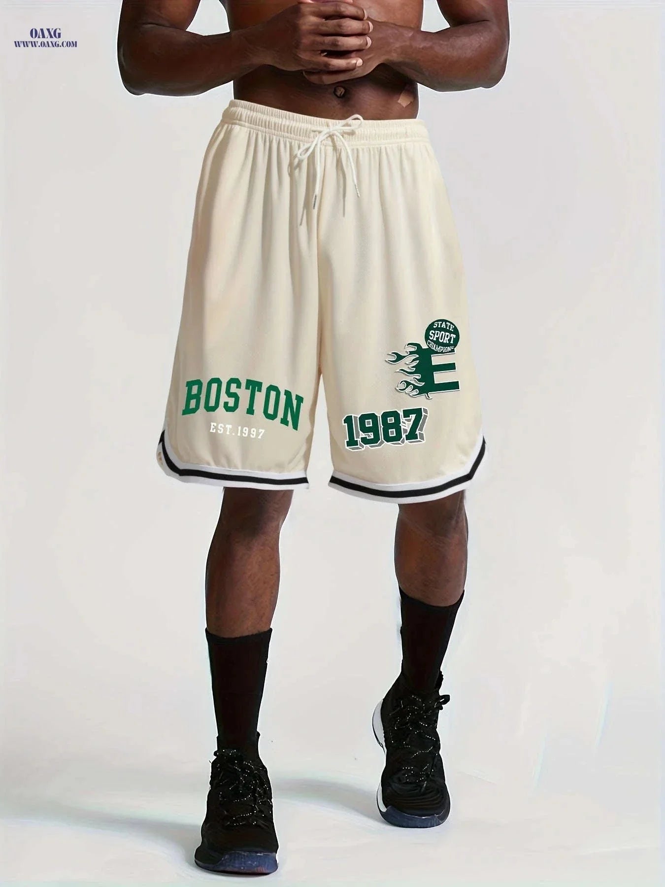 Men's Loose Fit Summer Sports Shorts - Breathable Running & Basketball