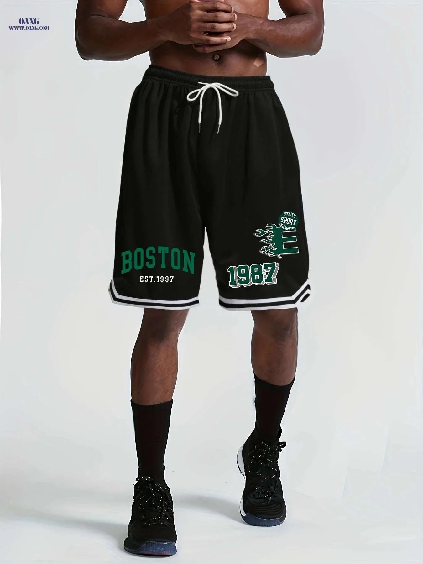 Men's Loose Fit Summer Sports Shorts - Breathable Running & Basketball