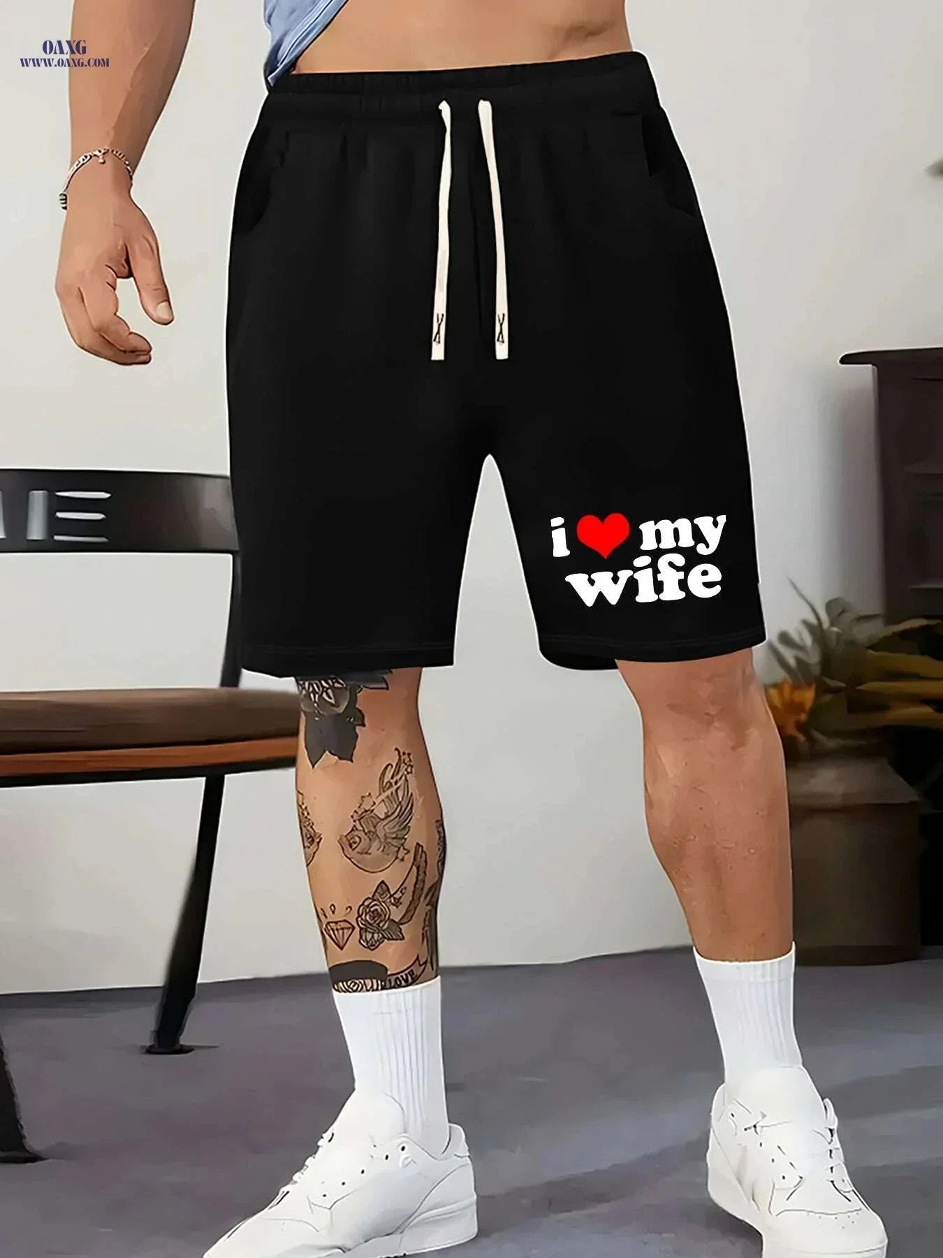 Men's Printed Casual Summer Shorts - Stretchy Drawstring Design