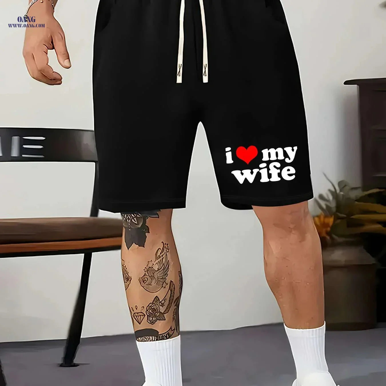 Men's Printed Casual Summer Shorts - Stretchy Drawstring Design