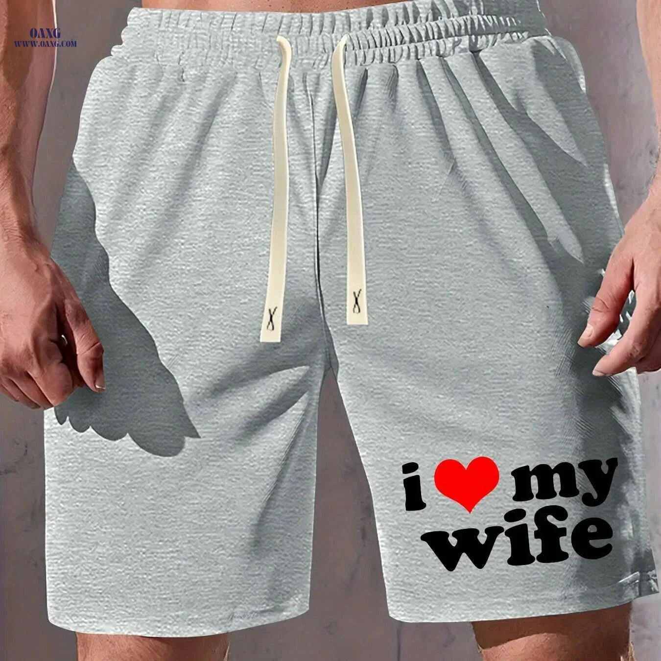 Men's Printed Casual Summer Shorts - Stretchy Drawstring Design