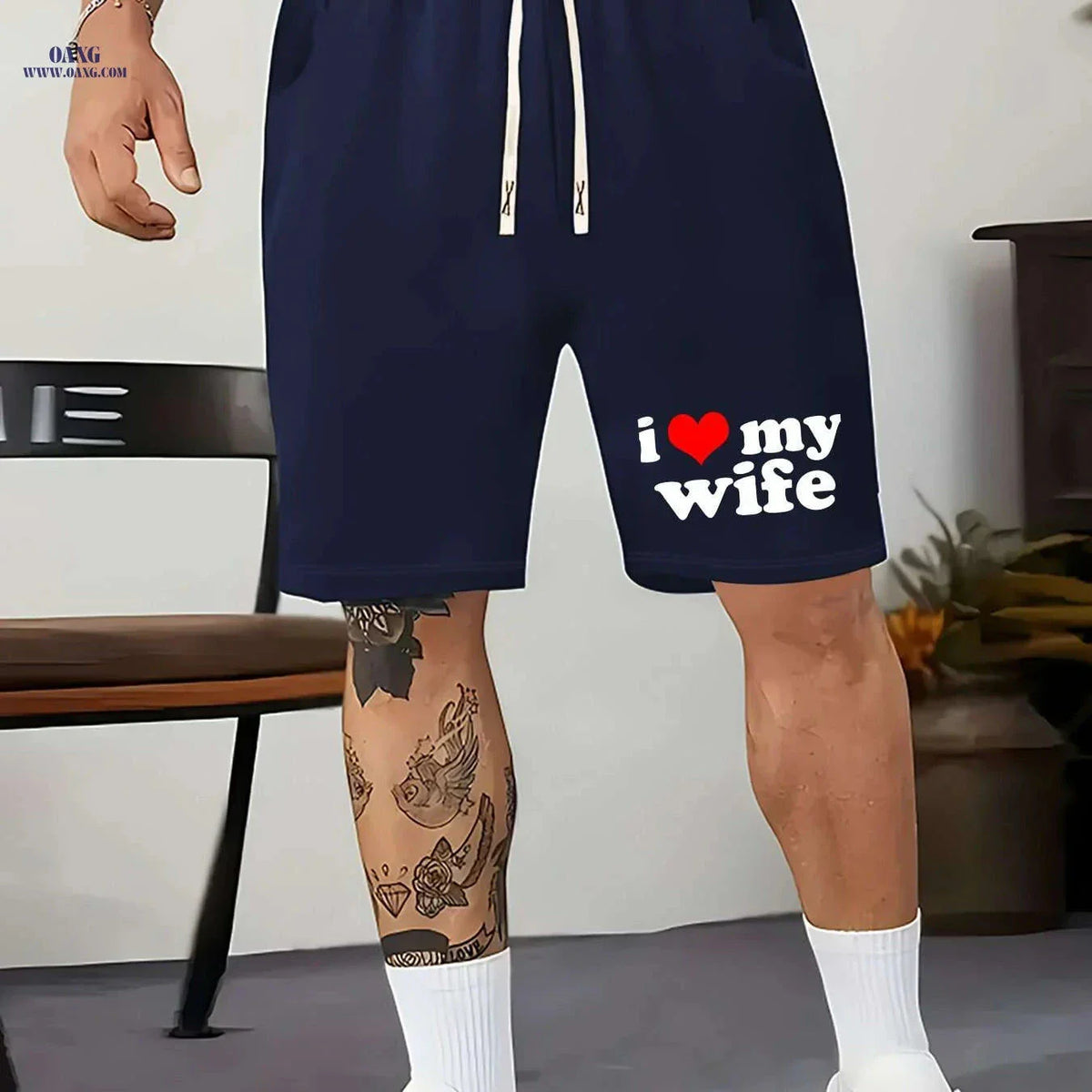 Men's Printed Casual Summer Shorts - Stretchy Drawstring Design
