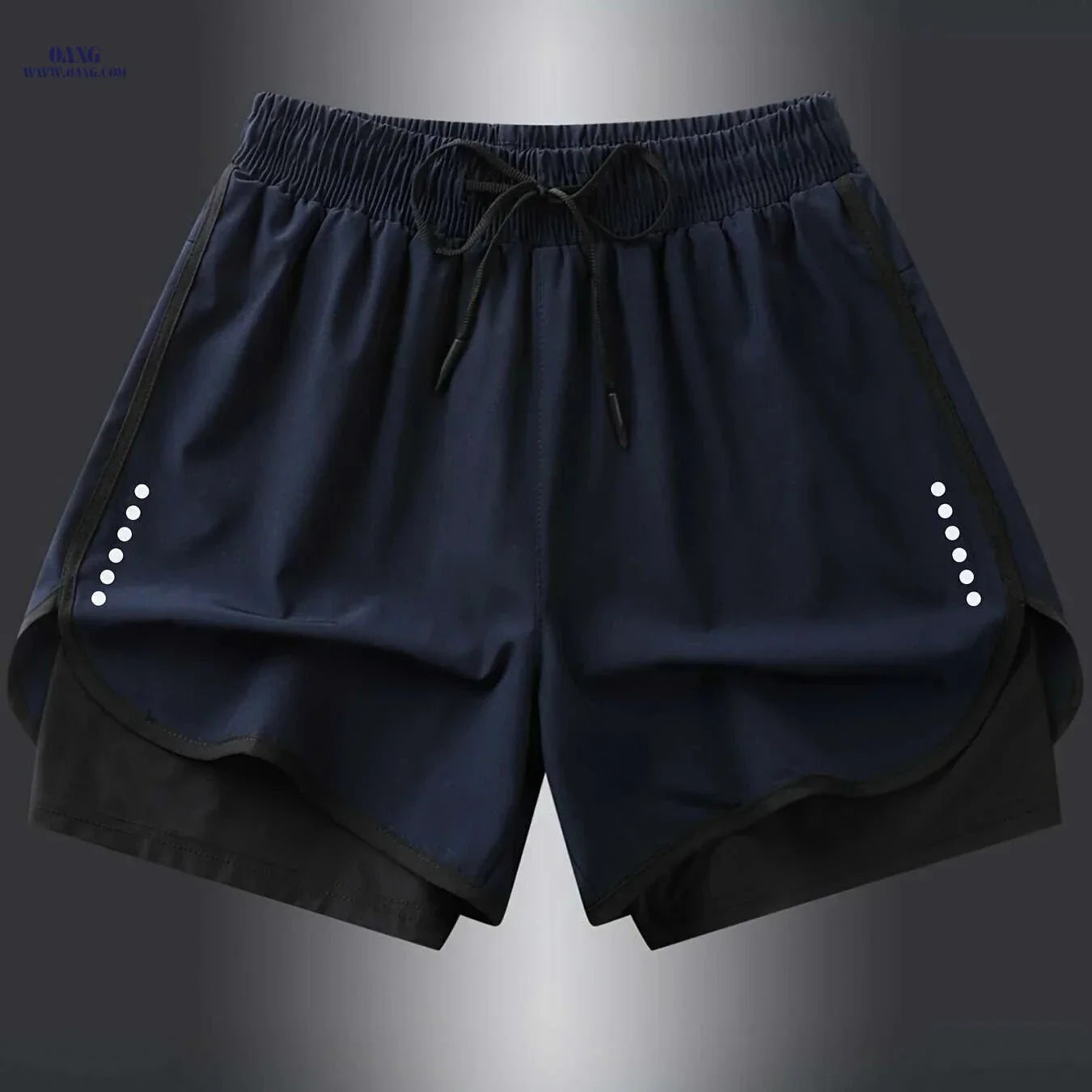 Men's Quick-Dry Athletic Swim Shorts - Lightweight, Breathable Fit