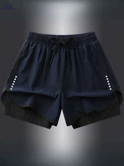 Men's Quick-Dry Athletic Swim Shorts - Lightweight, Breathable Fit