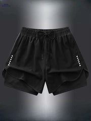 Men's Quick-Dry Athletic Swim Shorts - Lightweight, Breathable Fit