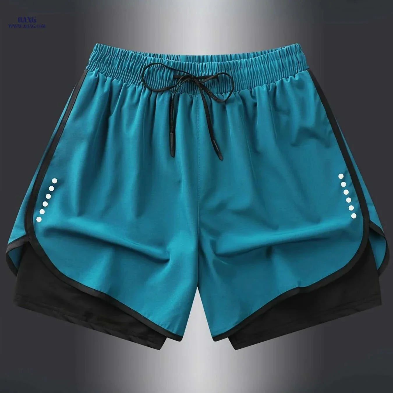 Men's Quick-Dry Athletic Swim Shorts - Lightweight, Breathable Fit