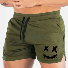 Men's Quick-Dry Breathable Running Shorts - Sweat-Free Fitness Wear