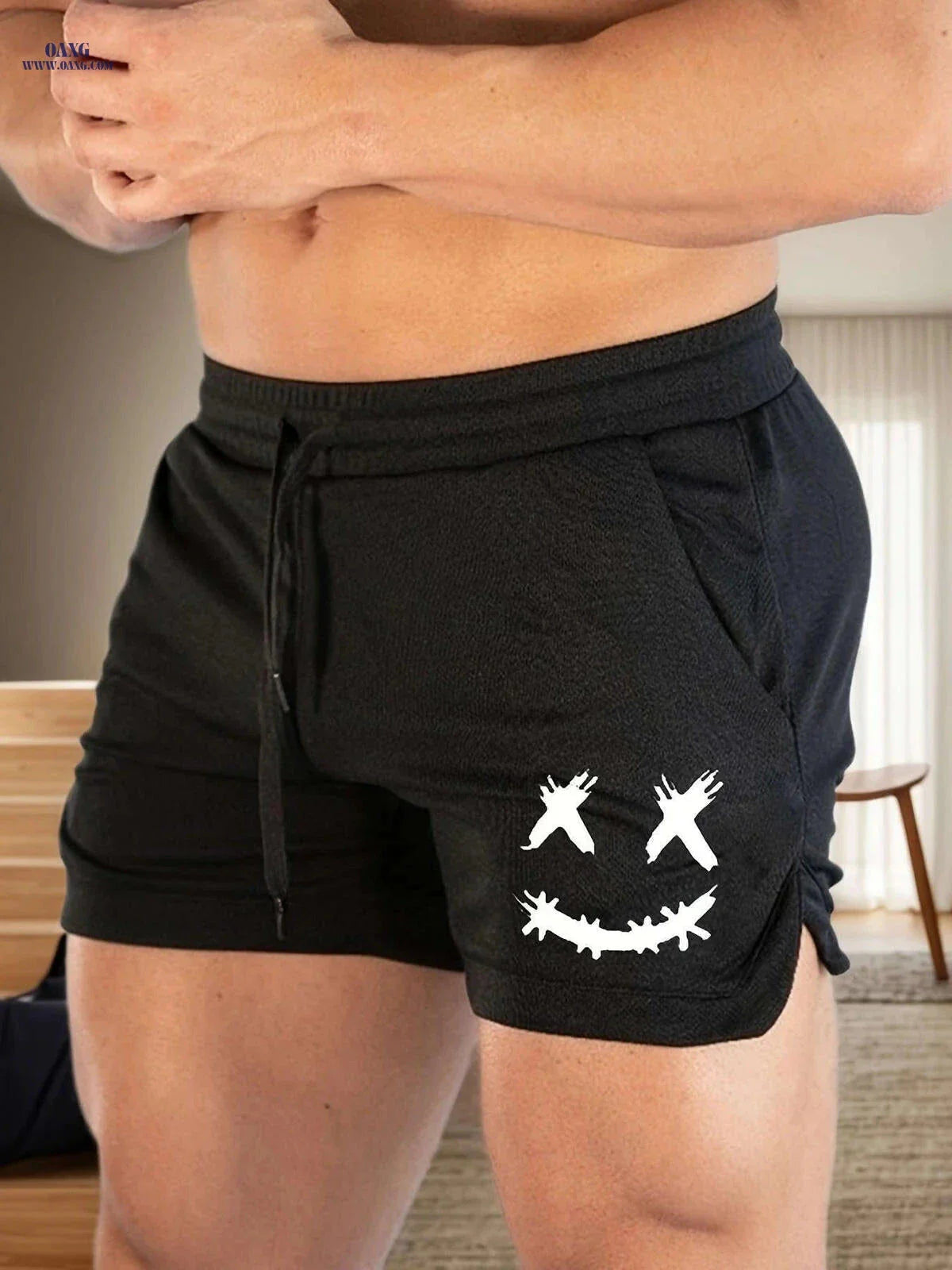 Men's Quick-Dry Breathable Running Shorts - Sweat-Free Fitness Wear