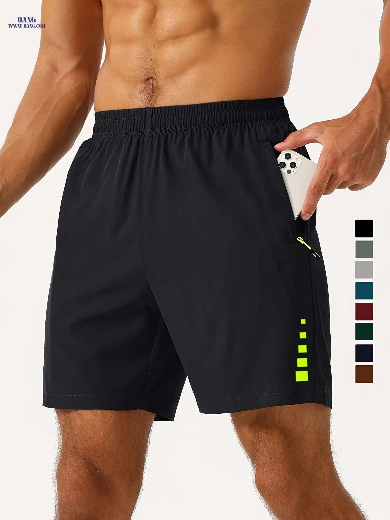Men’s Quick-Dry Loose Running Shorts - Lightweight & Stretchy Fit
