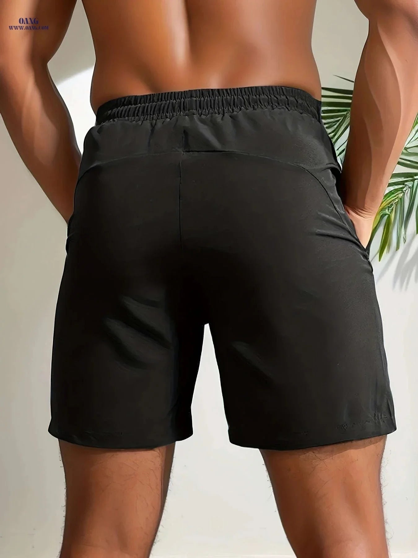 Men's Sporty Track Shorts - Quick-Drying Athletic Summer Wear