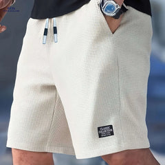 Men's Lightweight Drawstring Shorts - Casual Comfort for Beach Fun