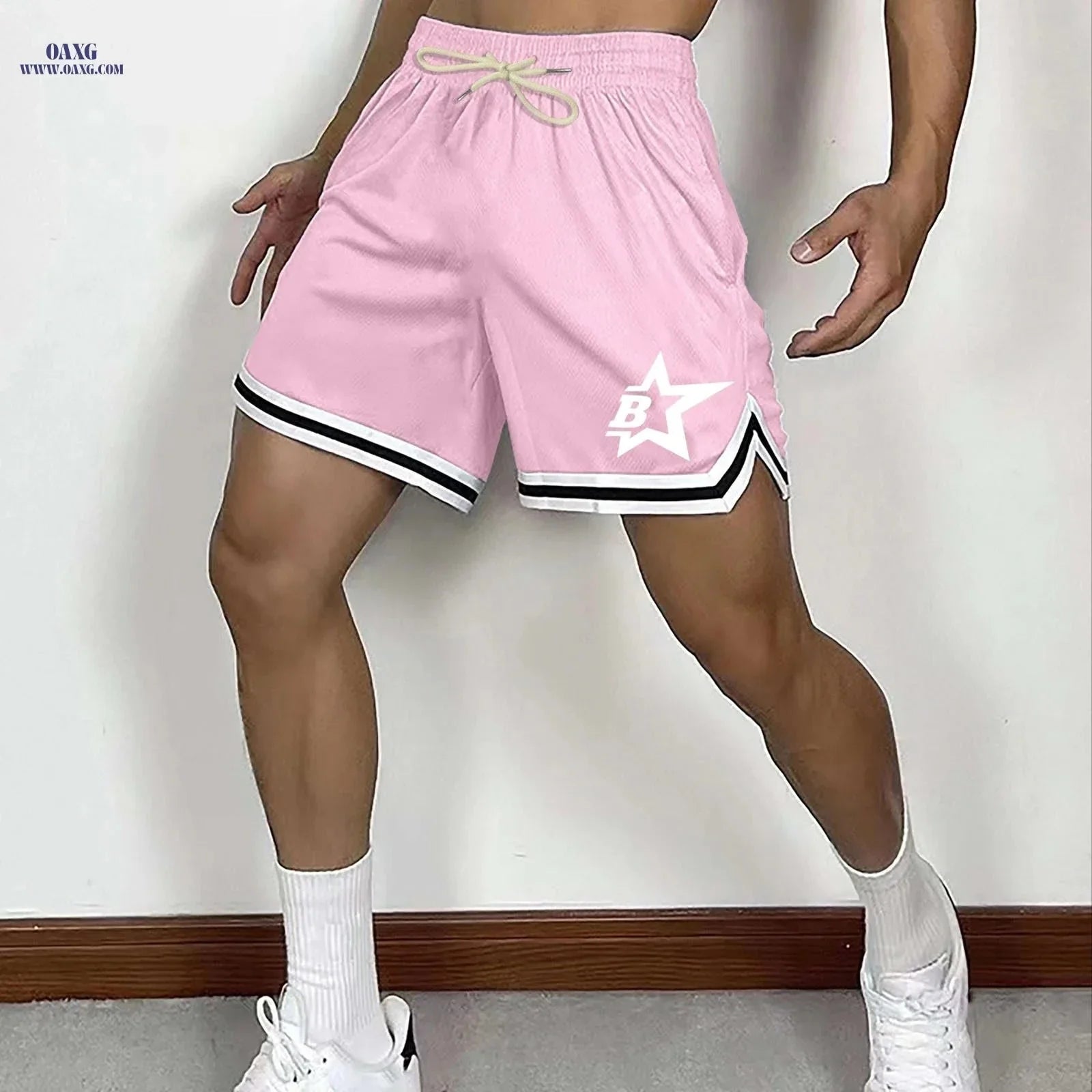 Stylish Men's Trendy Shorts - Casual Fit, 100% Polyester Fabric
