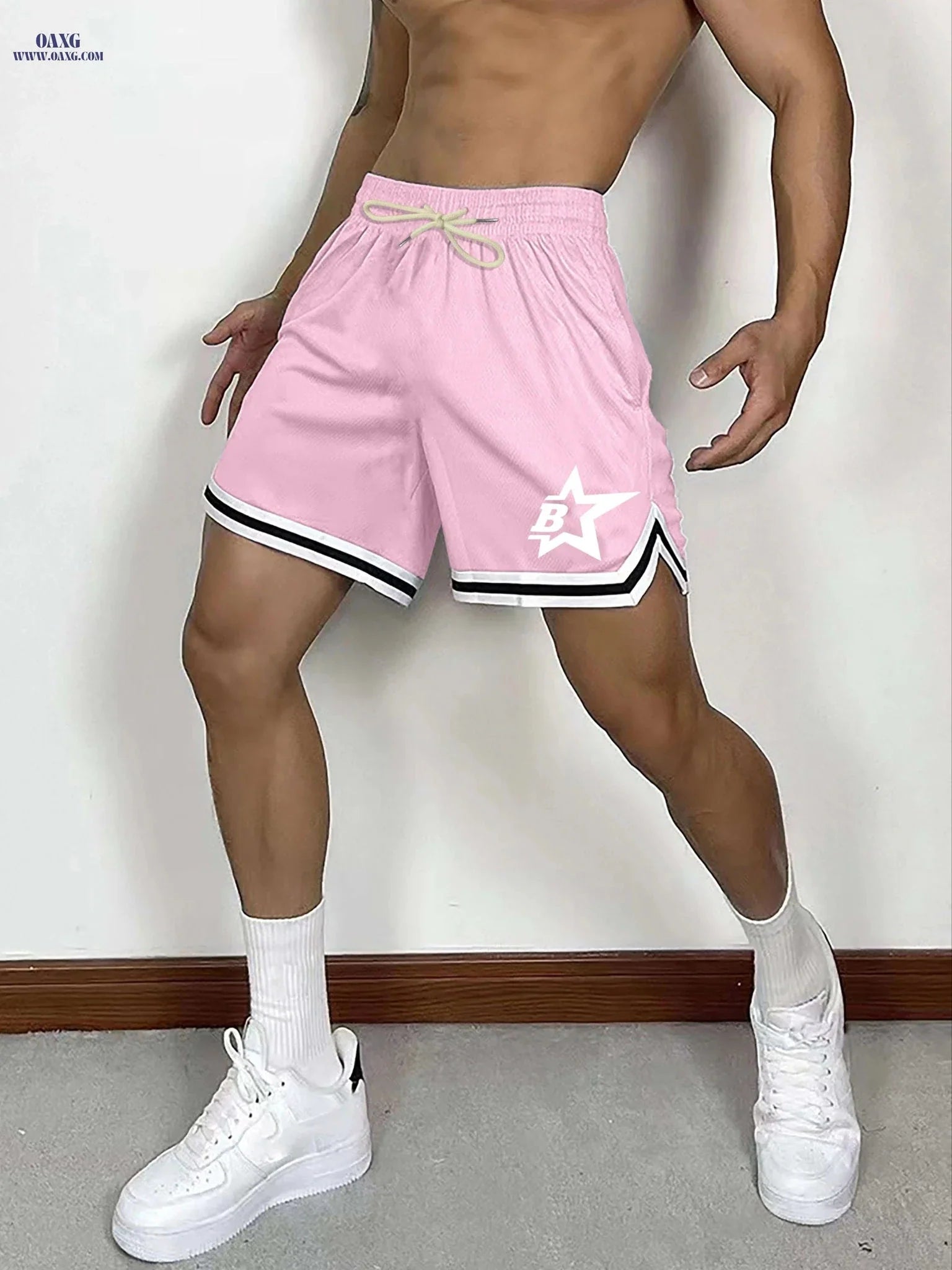 Stylish Men's Trendy Shorts - Casual Fit, 100% Polyester Fabric
