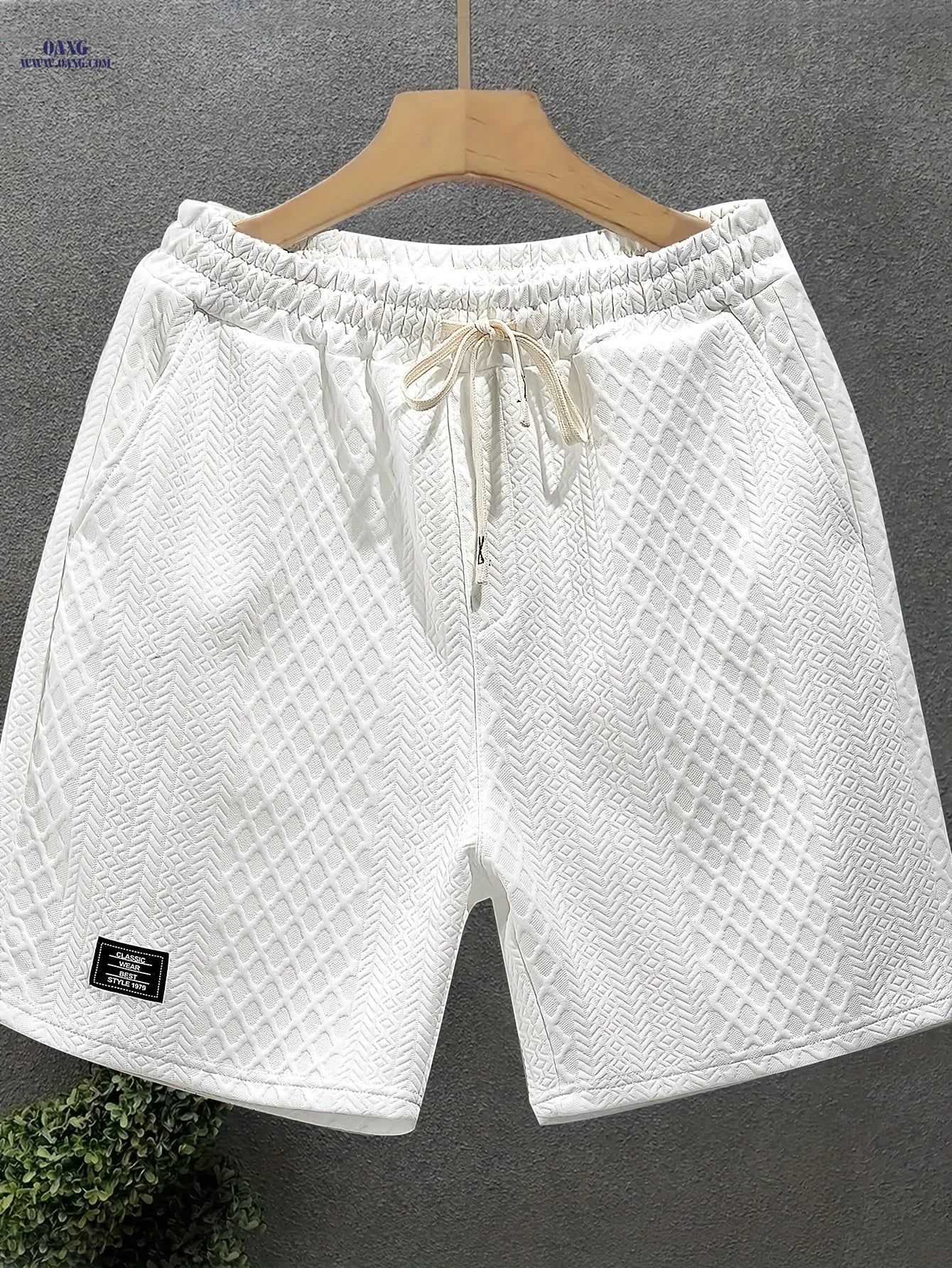 Summer Casual Shorts for Men - Breathable, Elastic, Drawstring Design